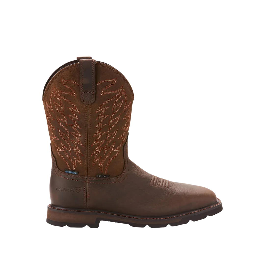 Ariat Men's Groundbreaker Wide Square Toe Steel Toe Work Boots
