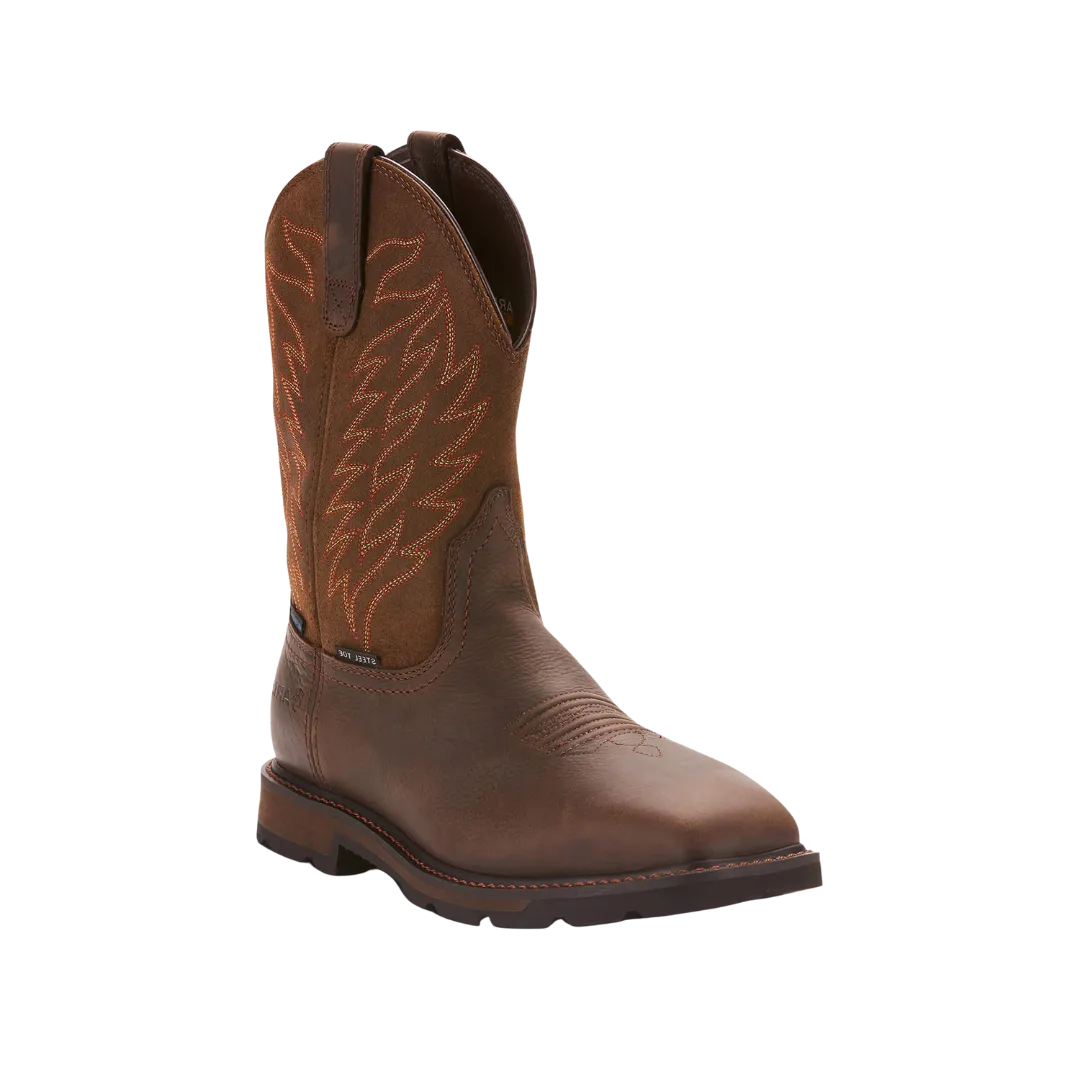 Ariat Men's Groundbreaker Wide Square Toe Steel Toe Work Boots