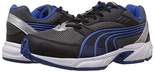 Puma Men's 18877215 Dark Grey and Blue Running Shoes - 7 UK/India (40.5 EU)