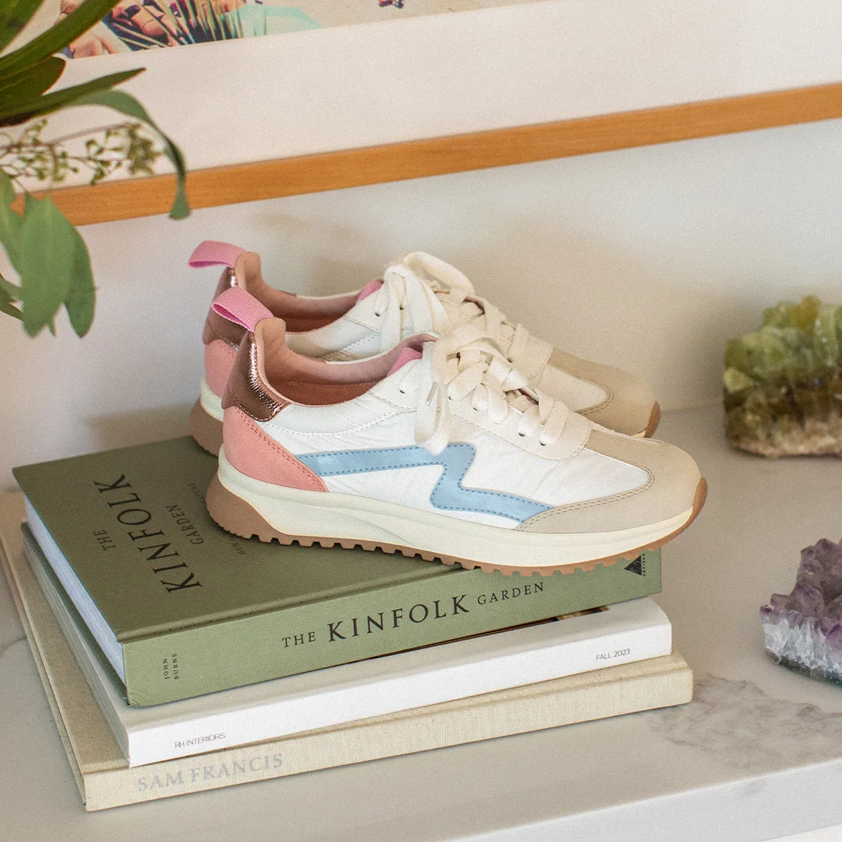 Ratna Lace-up Trainer