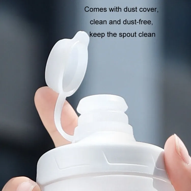 WEST BIKING 750ML Bicycle Water Bottle Portable Outdoor Cycling Water Cup, Color: White Pink Gradient
