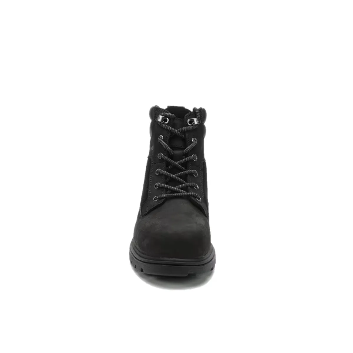 WOLVERINE W201291-EW BULLDOZER 2.0 6'' ST MN'S (Extra Wide) Black Leather Work Boots